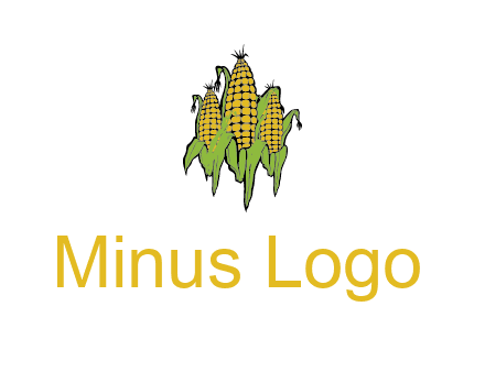 corn on cobs agriculture graphic
