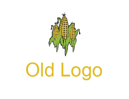 corn on cobs agriculture graphic