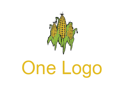 corn on cobs agriculture graphic