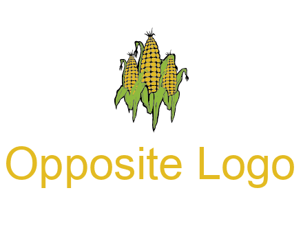 corn on cobs agriculture graphic