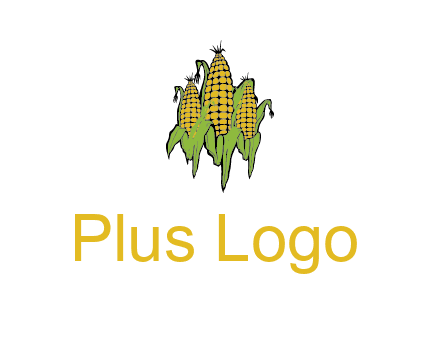 corn on cobs agriculture graphic