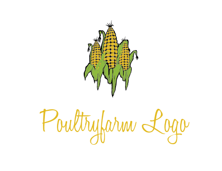 corn on cobs agriculture graphic