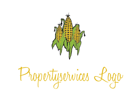 corn on cobs agriculture graphic