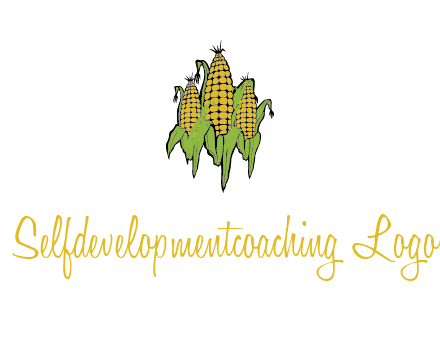corn on cobs agriculture graphic