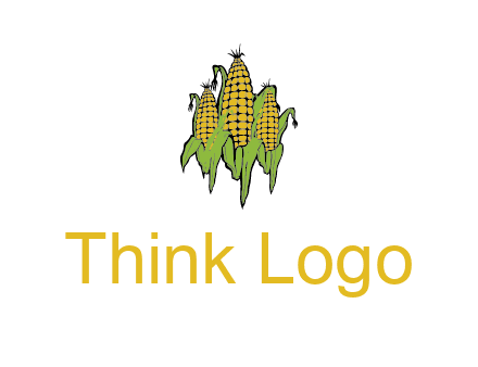 corn on cobs agriculture graphic