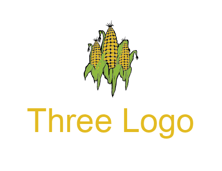 corn on cobs agriculture graphic