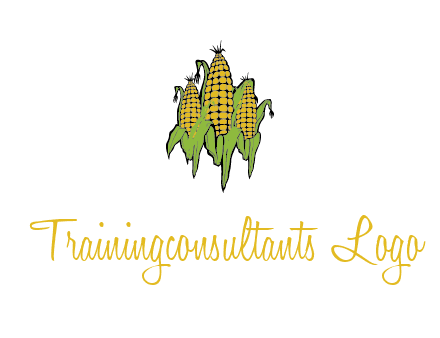 corn on cobs agriculture graphic
