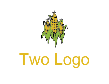 corn on cobs agriculture graphic