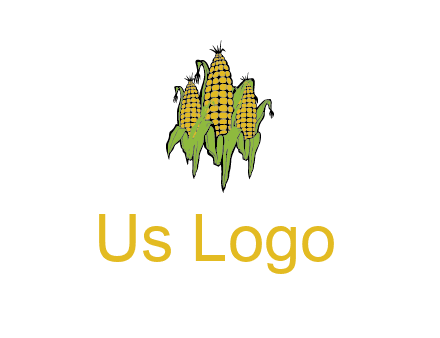 corn on cobs agriculture graphic