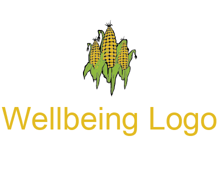 corn on cobs agriculture graphic
