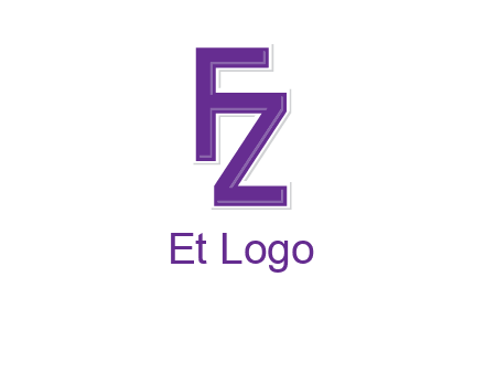 letter F joined with letter Z