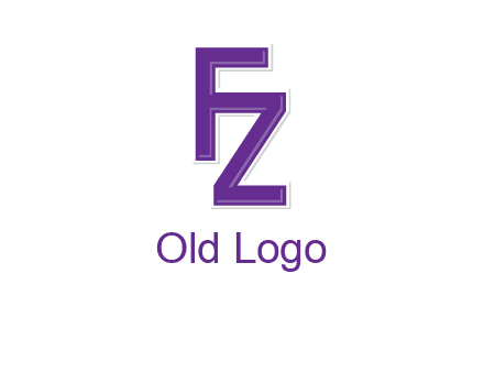 letter F joined with letter Z