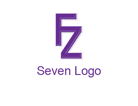 letter F joined with letter Z