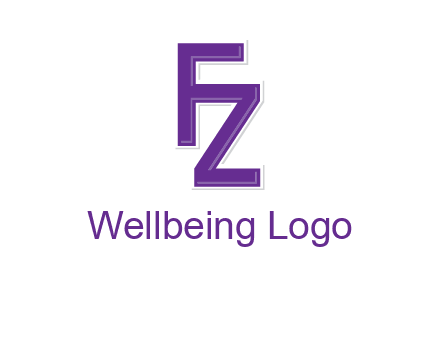 letter F joined with letter Z