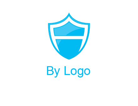 letter a inside the shield logo