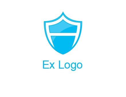 letter a inside the shield logo