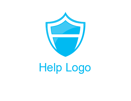 letter a inside the shield logo