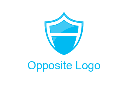letter a inside the shield logo