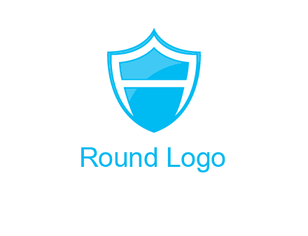 letter a inside the shield logo