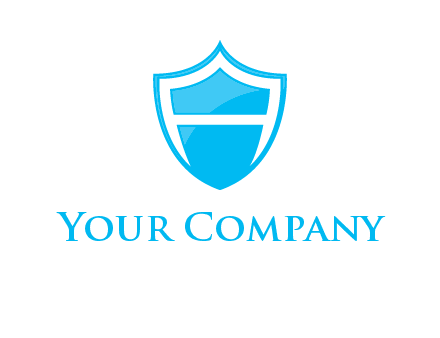 letter a inside the shield logo