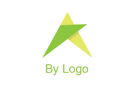 abstract letter a logo