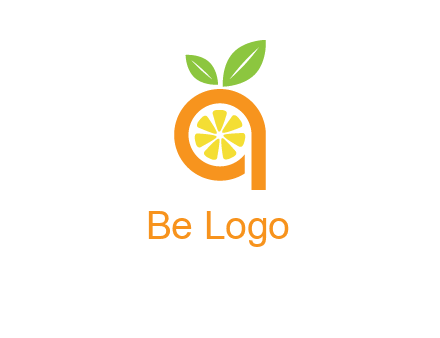 orange incorporated with letter a logo