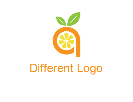 orange incorporated with letter a logo