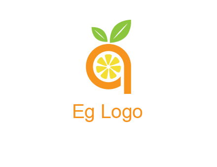 orange incorporated with letter a logo