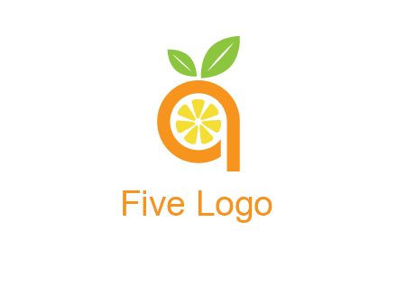 orange incorporated with letter a logo