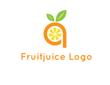 orange incorporated with letter a logo