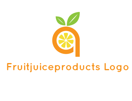 orange incorporated with letter a logo