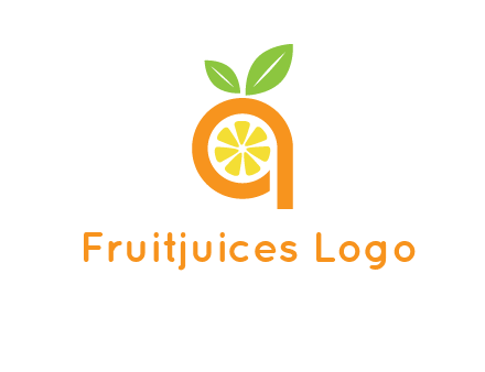 orange incorporated with letter a logo