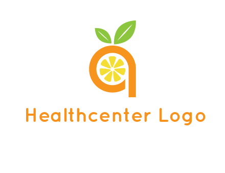 orange incorporated with letter a logo