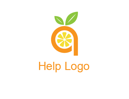orange incorporated with letter a logo