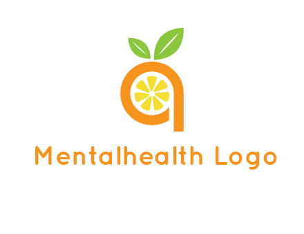 orange incorporated with letter a logo