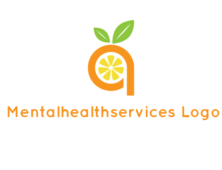orange incorporated with letter a logo