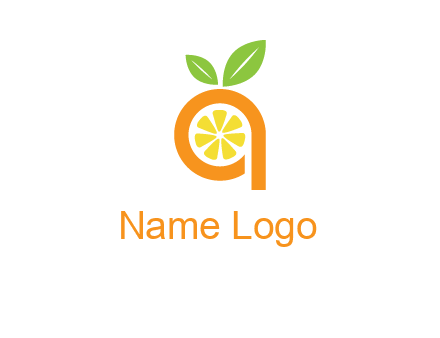 orange incorporated with letter a logo