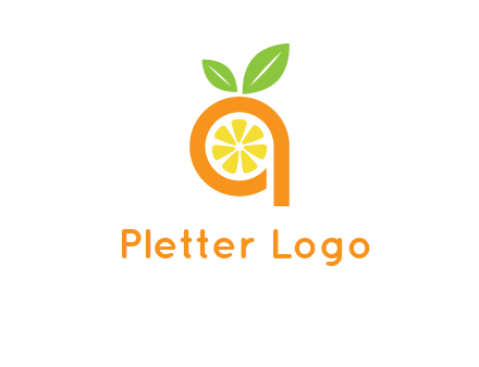 orange incorporated with letter a logo