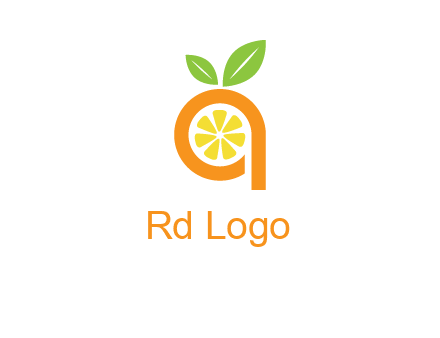 orange incorporated with letter a logo