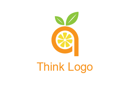 orange incorporated with letter a logo