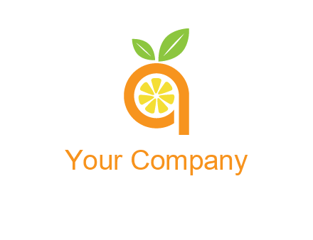 orange incorporated with letter a logo