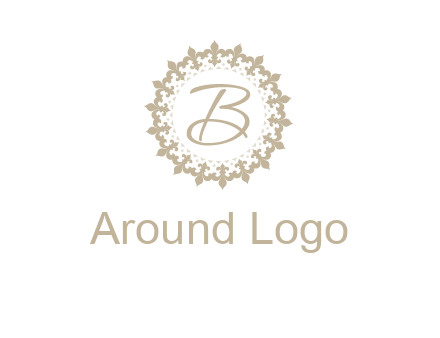 elegant letter b logo