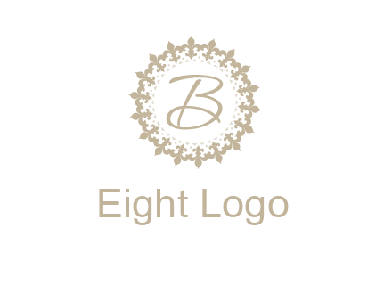 elegant letter b logo