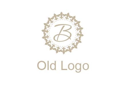 elegant letter b logo