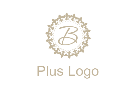 elegant letter b logo
