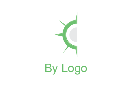 letter c with compass logo
