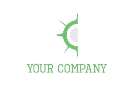 letter c with compass logo