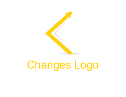 letter c made of arrow logo