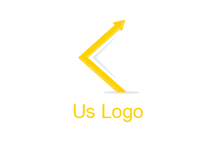 letter c made of arrow logo