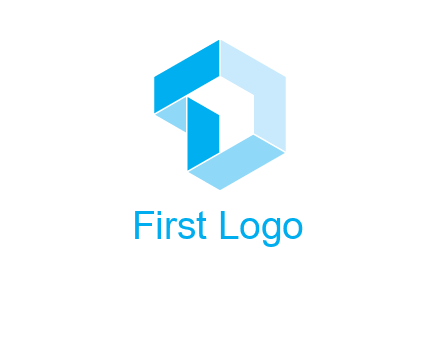 polygon letter d logo